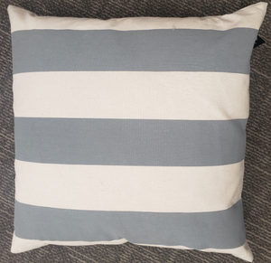 Blue Striped Pillow