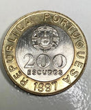 Portugal 100 Escudos Bi-Metal Coin Ring