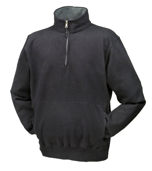North End Men's Quarter zip Pullover Sweatshirt with Pockets (XXL)