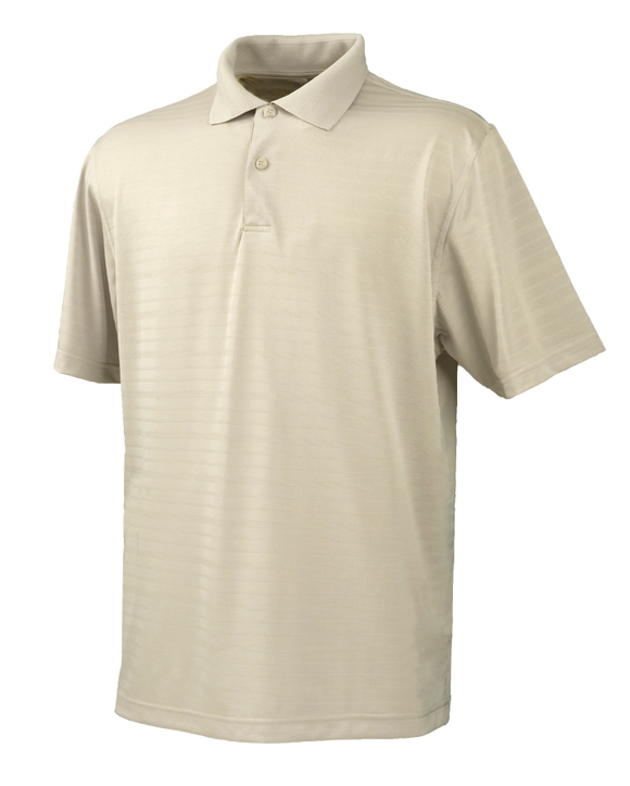 Men's RAZOR Hydrawik Polo Shirt, Tan (Large)