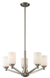 Brushed Nickel Chandelier by Z-Lite