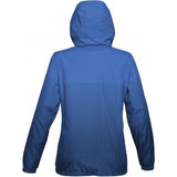 Ladies Stormtech Azure Blue/Black Vibe Performance Shell Jacket (Medium)