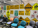 Hundreds of De-Commissioned used Traffic Signs (Metal)