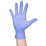 Beyond Safe 3.2 Ice Blue Nitrile Medical Exam Glove - Small