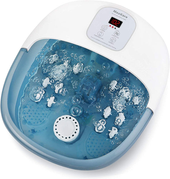MaxKare Foot bath Massager with heat Bubbles Vibration
