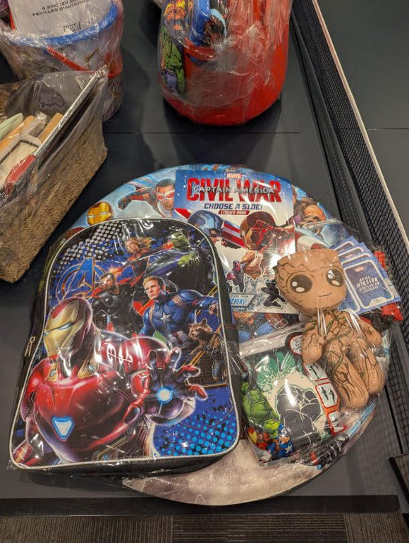 Captain America Gift Basket