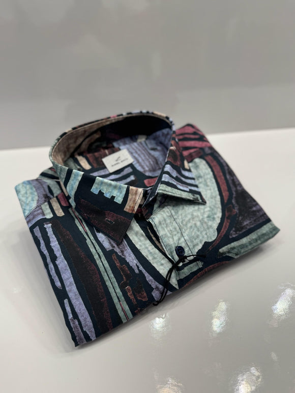 Multi Colour Dress Shirt - XL - 25% OFF