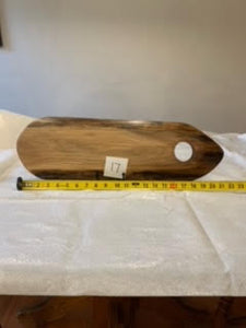 #17 Black Walnut Charcuterie Board