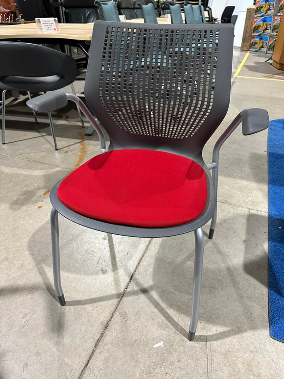 Knoll Stackable Reception Chairs padded -Slightly Used