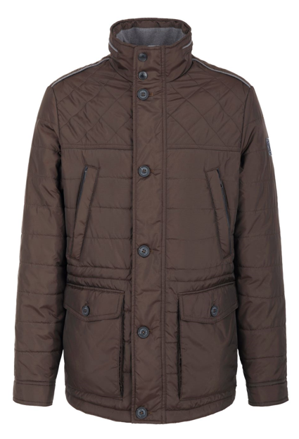 Bugatchi Air Series Quilted Coat in Brown  Size 48