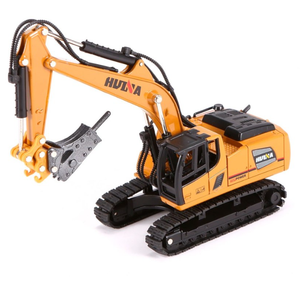 Diecast Drill Excavator