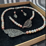 Me and You - Earrings, Bracelet and Necklace Set