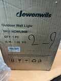 DEWENWILS Outdoor Wall Light with Dusk to Dawn Sensor