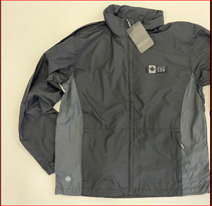 Storm Tech Mens Jacket - Black and Grey   XLarge