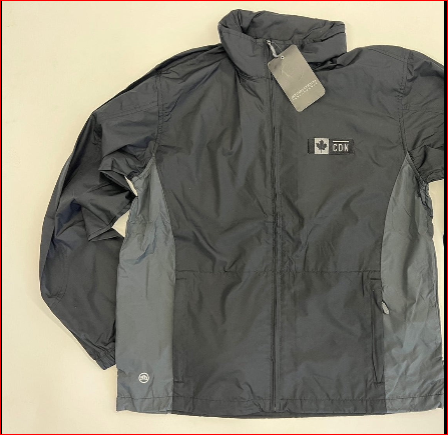 Storm Tech Mens Jacket - Black and Grey   XXLarge