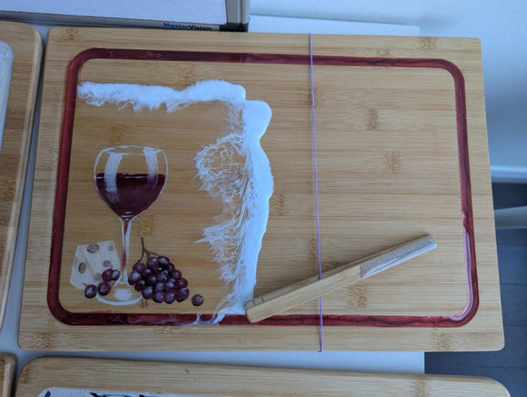 Charcuterie Board - Red Wine and Cheese