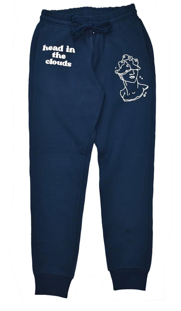 Navy Sweatpants - Small