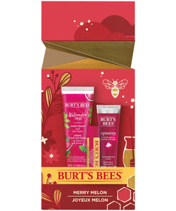 Burts Bees Unisex 3 Pack Merry Melon Holiday Gift Set