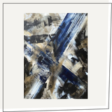 Original Art | Never The Same No. 1 (Blue) | 40" x 30" | Framed