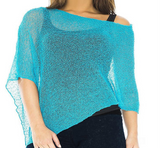Versa Shrug Turquoise Minimum 4 Assorted Colours and Styles per order)