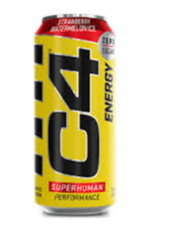 Case of 12 C4 Energy Strawberry Watermelon Drink 473m