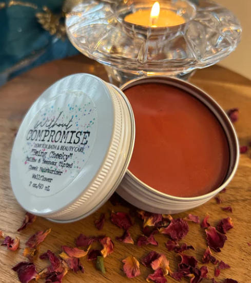 Wallflower all natural tinted cheek and lip tallow