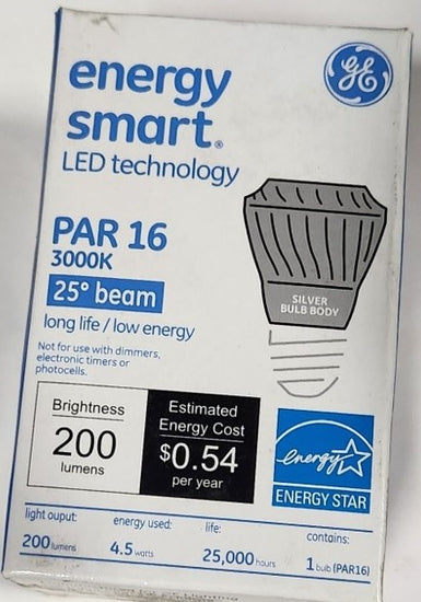 GE Energy Smart® PAR 16 LED Bulbs - 8 PCS  02-029