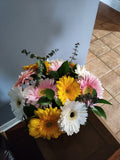 Gerbera Bouquet with Vase