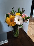 Gerbera Bouquet with Vase