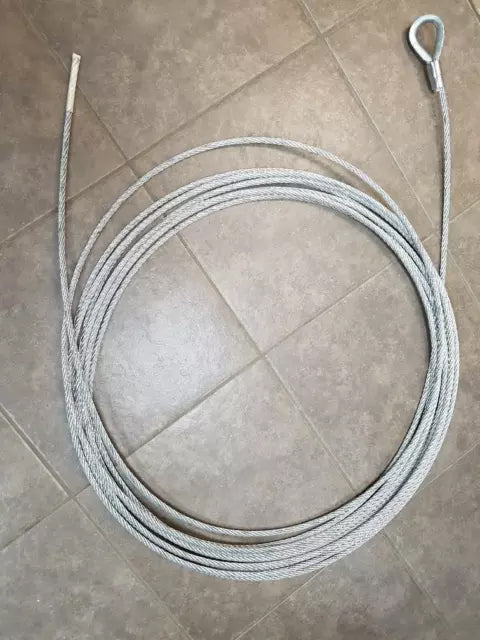 5/16 X 51’ Wire Rope Galvanized Cable