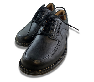 Clarks Black Leather Shoe - Mens 8 1/2