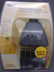 Belkin 2-Port KVM Switch