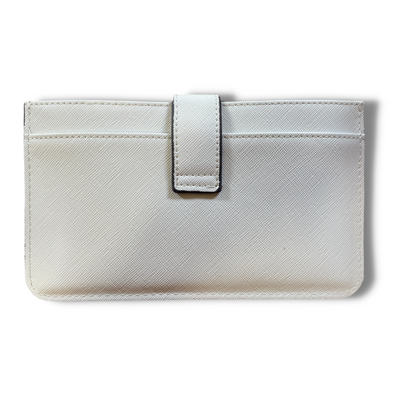 Celine Dion White Leather Wallet