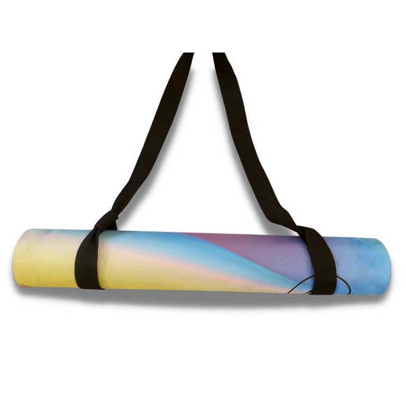 ToulaFit Yoga, Exercise Mat - Rainbow Waves