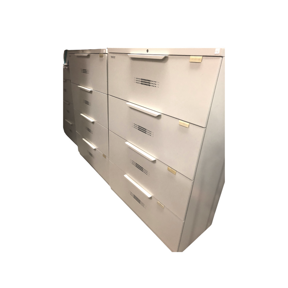 Lateral File Cabinets, Beige, All Matching