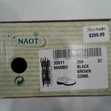 Naot Mambo Black-brown  (eu37)