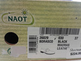 Naot Borasco Black Madras Leather (eu37)
