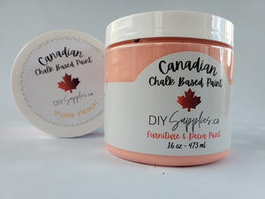 100% Canadian-Made Chalk-Based Paint - 16 oz Polite Peach