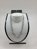 "The Limited" Silver Tone Chain Link Necklace