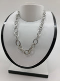 "The Limited" Silver Tone Chain Link Necklace