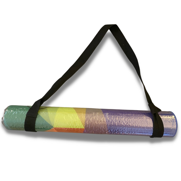 ToulaFit Yoga, Exercise Mat - Crystal Multi-coloured