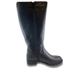 Taxi London Black Leather Riding Boot - Women's 6