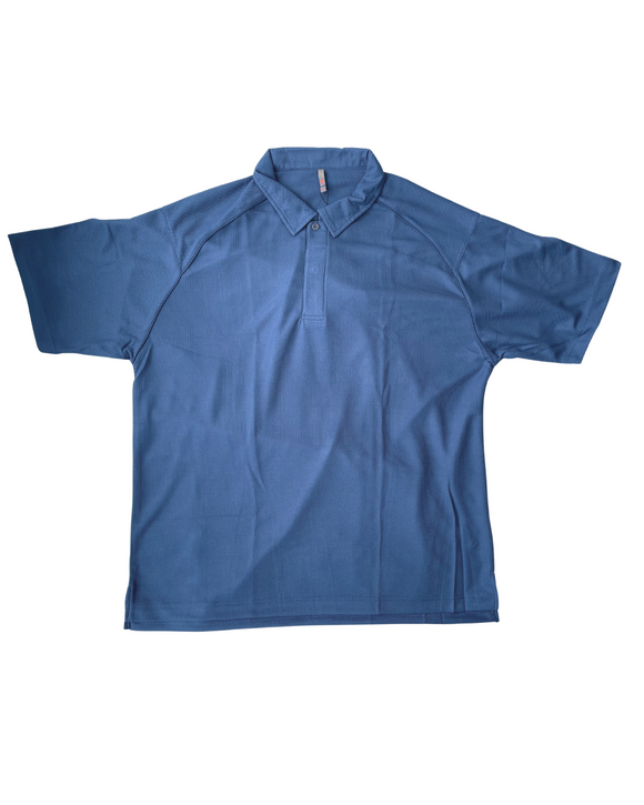 Hydrawik Octane Golf Shirt, Light Blue - Mens Large