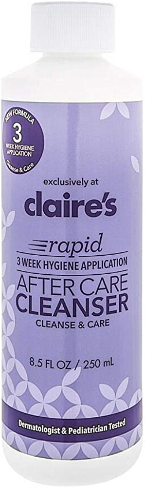 Claire’s Piercing Aftercare Saline Solution