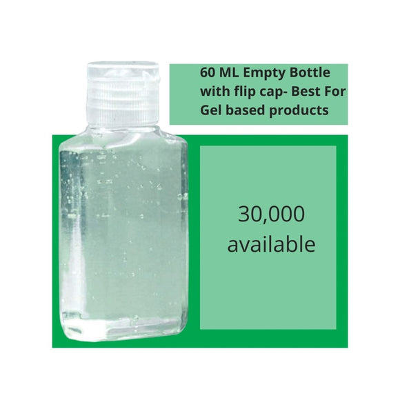 30,000 Empty 60 ml Gel Bottles