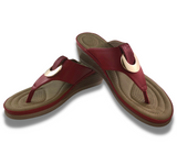 Lady Comfort Janice Red Sandals - Women's 10-10.5