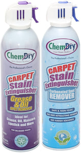 Chem-Dry's Carpet Stain Extinguisher Spot Remover + Grease & Oil Stain Extinguisher 2-Pack