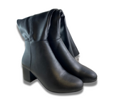 Taxi Micah Black Leather Boot - Women's 6