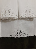Embroidered Guest Towels - Half dozen Assorted 3 different patterns