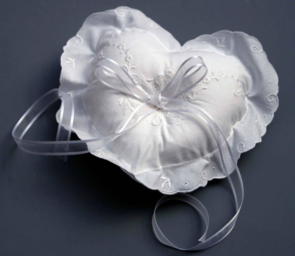Appenzell Embroidery Wedding Ring Bearer Pillow - 11